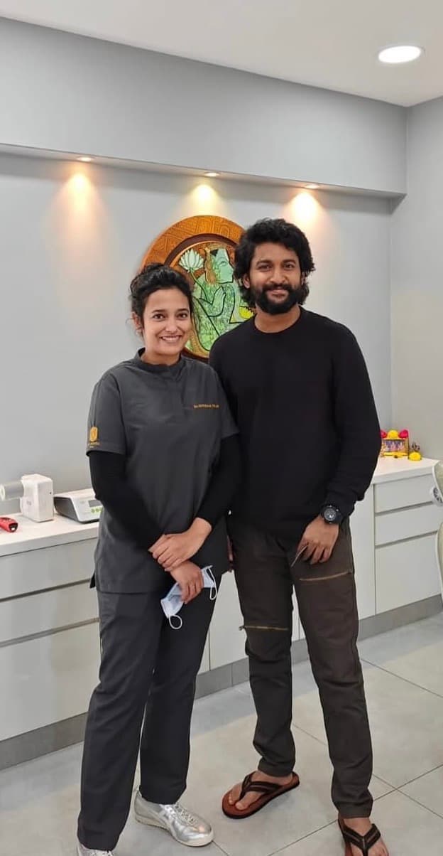 Dr. Shridha with Nani